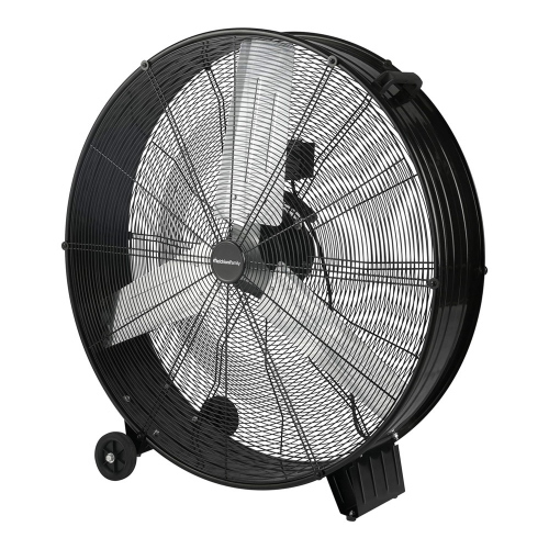 Ventilatore Industriale 118620076 90cm con Ruote Melchioni MF2590IND 360W Alta Potenza