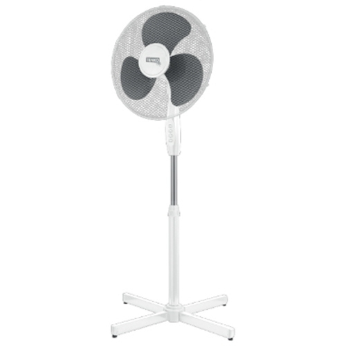 Ventilatore da Pavimento a Piantana Silenziono 40 cm 40Watt Ventilatore a Piantana Tenko AP521001 40W Ø40cm 3 Velocità Oscillante H120cm