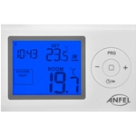 CRONOTERMOSTATO DIGITALE SETTIMANALE PROGRAMMABILE CON DISPLAY LCD Cronotermostato Digitale EASY Estate/Inverno con programmazione giornaliera/settimanale DISPLAY GRANDE 3" RETROILLUMINATO