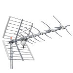 ANTENNA OFFEL 21-368B UHF DVB-T2 CON FILTRO 5G 21-48 31 ELEMENTI 5G BIANCA