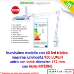 LAMPADA A LED CON LENTE D'INGRANDIMENTO 5 DIOTTRIE CON 90 LED 33610950 LL-90/5