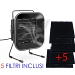 ASPIRA FUMI ASPIRAZIONE FILTRO DA BANCO ZD-153 LABORTORIO RIPARAZIONE SET 5 FLITRI