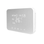 CRONOTERMOSTATO ISNATCH THERMO+ SOUFT TOUCH BIANCO DIGITALE SETTIMANALE