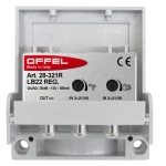 AMPLIFICATORE ANTENNA TV DA PALO 2 INGRESSI LOG VHF+UHF 20dB 112dBuV 5G OFFEL 28-321R LB22