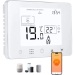 CRONOTERMOSTATO WIFI SMARTPHONE APP ALEXA GOOGLE TERMOSTATO DA PARETE O BOX 503 DISPLAY IN ITALIANO