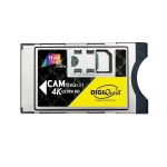CAM HD 4K TIVUSAT ULTRA SENZA SCHEDA, CAM TIVU'SAT CERTIFICATA COMPATIBILE CON LA SCHEDA, VERDE E NERA