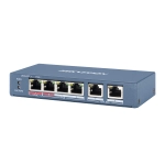 SWITCH POE 4 PORTE + 2UPLINK DS-3E0106HP-E 10/100M 60W HIKVISION
