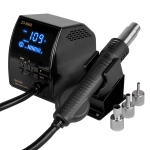 Stazione ad aria calda, ZD-8968 ESD, 300 W, digitale STAZIONE AD ARIA CALDA PER SMD 300W 100°-500° C CON DISPLAY LED