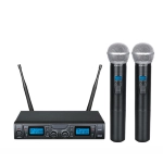 ZZIPP TXZZ620 Radiomicrofono doppio gelato, Karaoke DJ