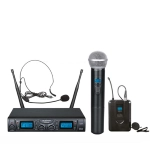 ZZIPP TXZZ622 Radiomicrofono, Microfono Wireless Gelato e Archetto Karaoke DJ