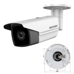 HIKVISION DS-2CD2T55FWD-I8 (4mm) Bullet Camera 5MP IP EASY IP 3.0 5MP 4MM SLOT-SD IR EXIR 80MT 12V/POE IP67