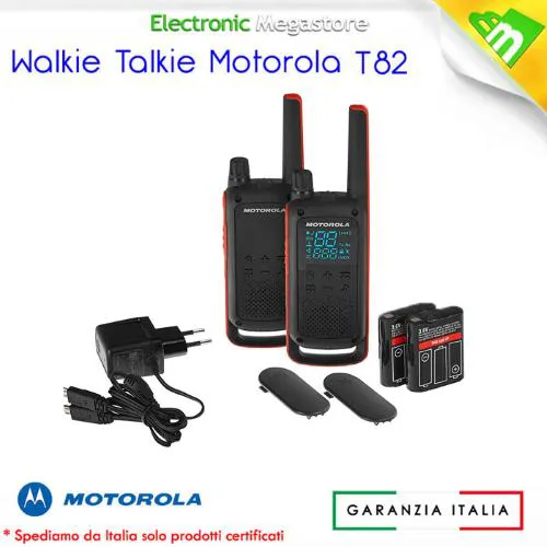Motorola TLKR T82 PMR dispositivo TALKABOUT T82 MOTOROLA WALKIE TALKIE