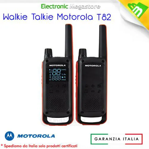 Motorola TLKR T82 PMR dispositivo TALKABOUT T82 MOTOROLA WALKIE TALKIE