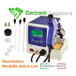 DISSALDATORE ZD-985 STAZIONE PISTOLA DISSALDANTE DESOLDERING STATION REWORK GUN LAFAYETTE SSD-25 ESD