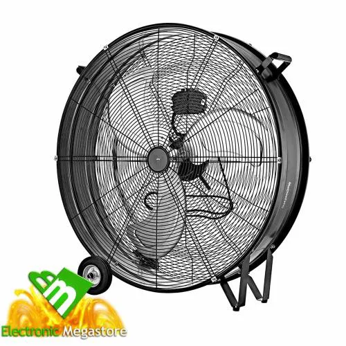 VENTILATORE INDUSTRIALE 75 CM MELCHIONI 118620064 MF 2475IND 124W 3 VELOCITA RUOTE