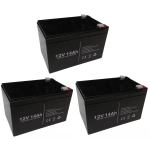 BATTERIA AL PIOMBO 36V 14AH RICARICABILE PER BICI BICICLETTA ELETTRICA ERMETICA UPS SOLARE