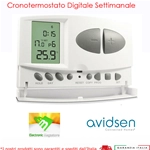 CRONOTERMOSTATO DIGITALE SETTIMANALE PROGRAMMABILE CALDAIA TERMOSTATO