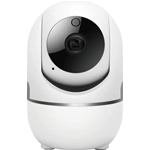 Telecamenra WiFi di sorveglianza da interno HD 720p 2.4GHz con visione notturna e audio bidirezionale - Intercettazione movimenti - Zoom manuale - Rotazione 360°
